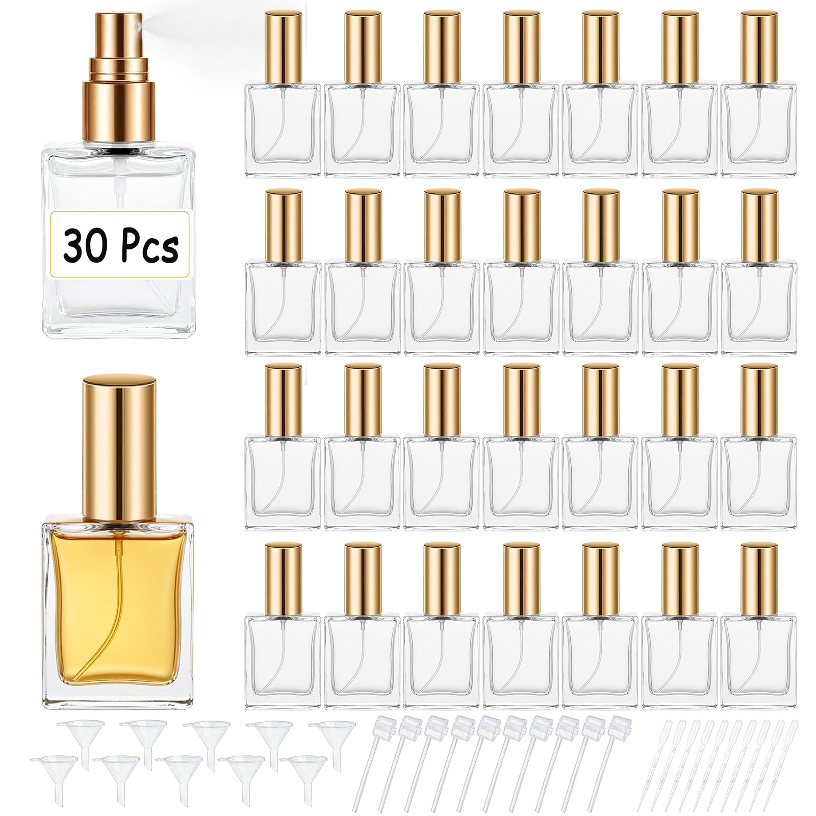 Perfume Atomizer Travel - High quality 30 15ml clear glass
