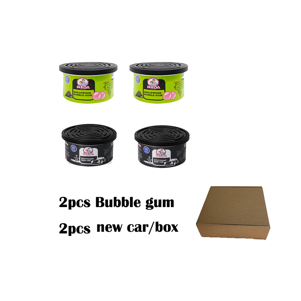 Home Fragrance No 4 - Car Air Freshener: Pack of Four