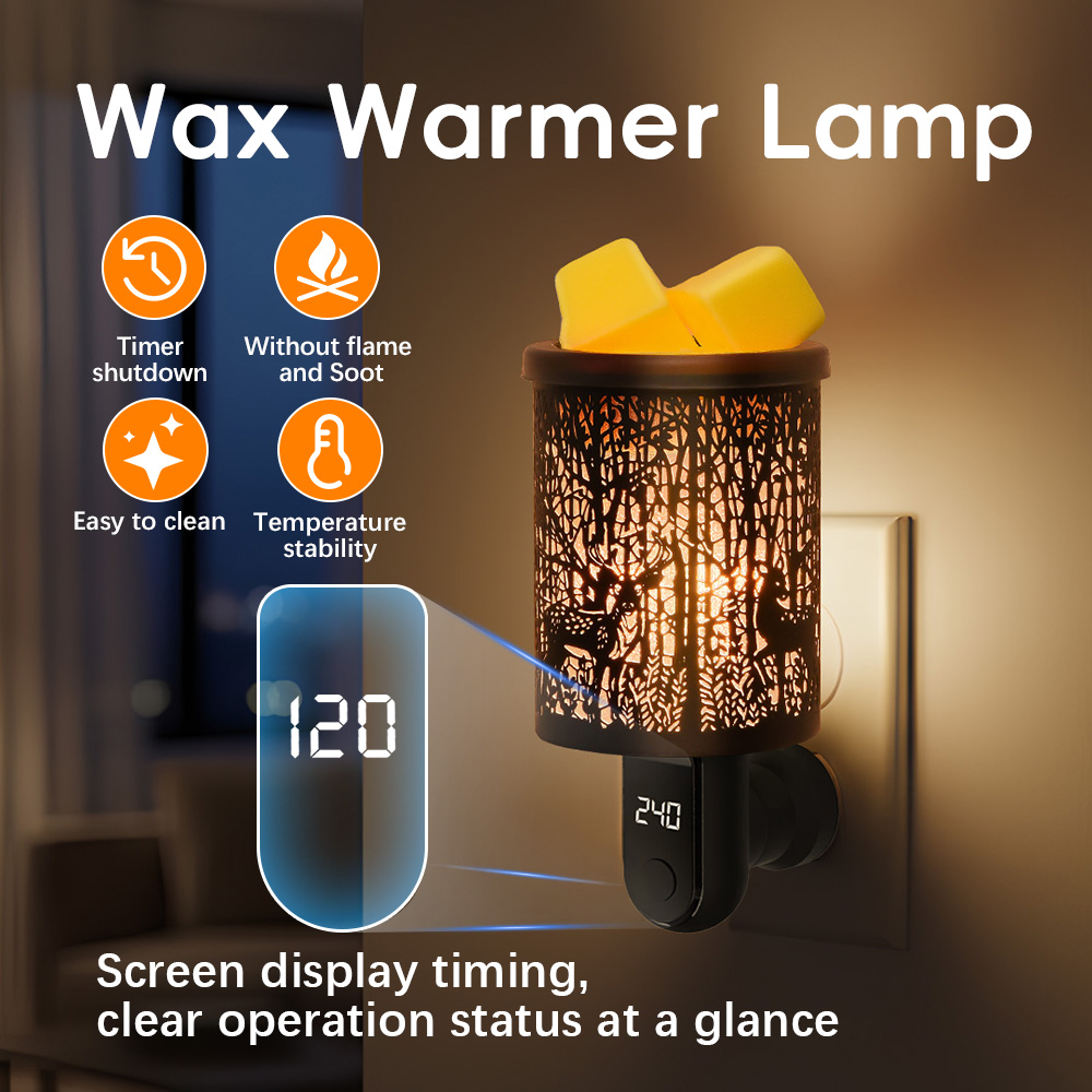 Home Fragrance Diffuser Electric - Scented Wax Melting Burner Aromatherapy Wax