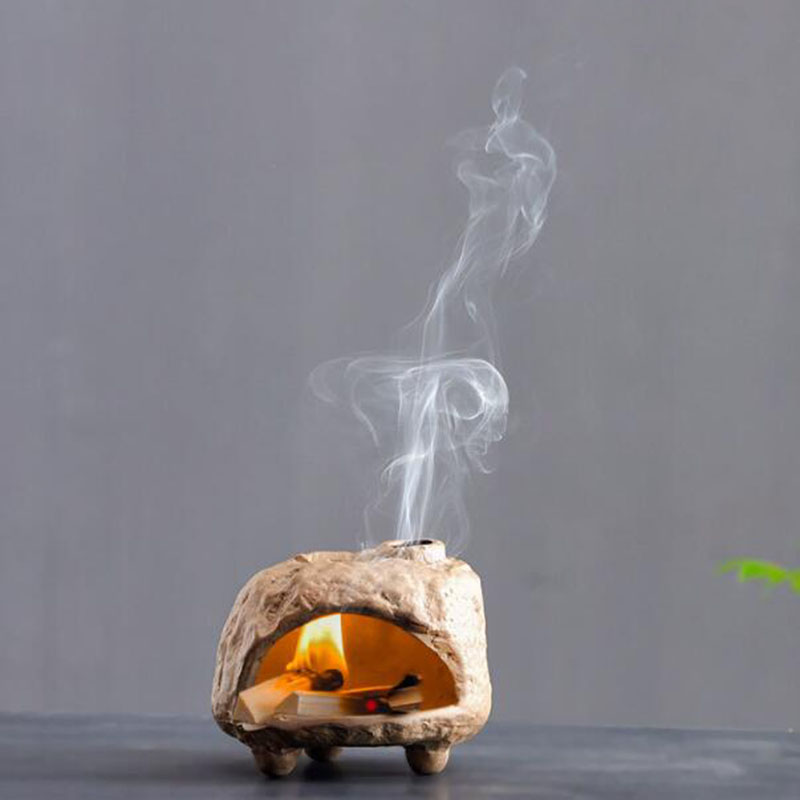 Home Fragrance Oils For Oil Burners - Coarse Pottery Essential Oil Burner Pau