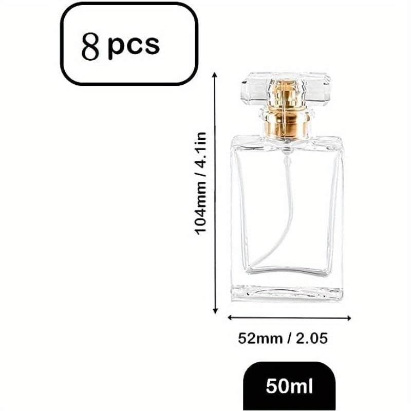 8pcs 30ml Glass Perfume Bottle - Perfume Atomizer Travel recension och pris