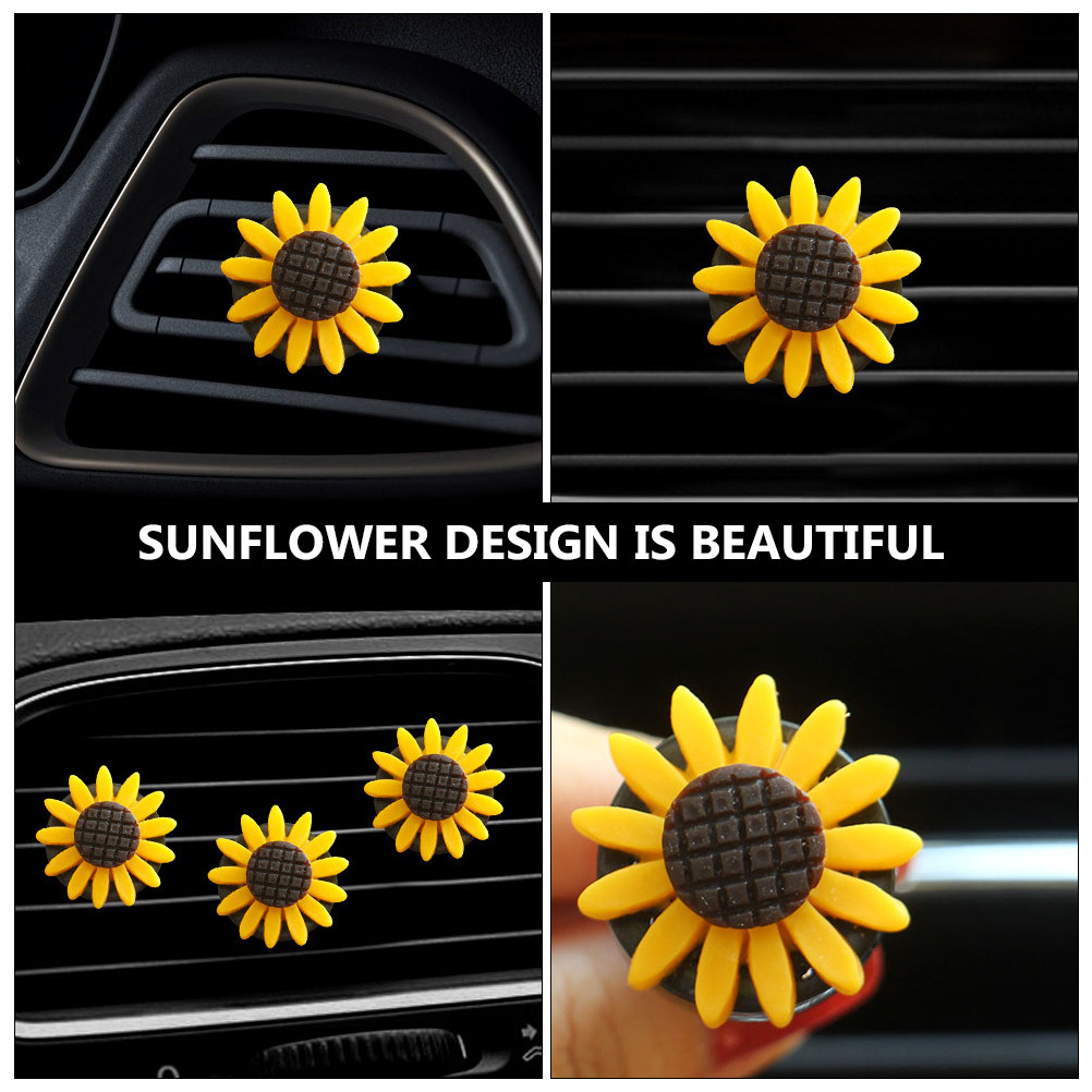 2Pcs Sunflower Car Aromatherap - Home Fragrance Potpourri recension och pris