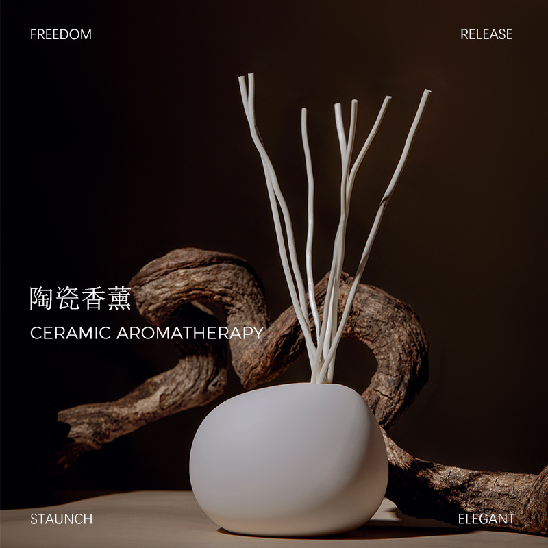 Reed Diffuser with Zen Tea Sce - Home Fragrance White Zen recension och pris