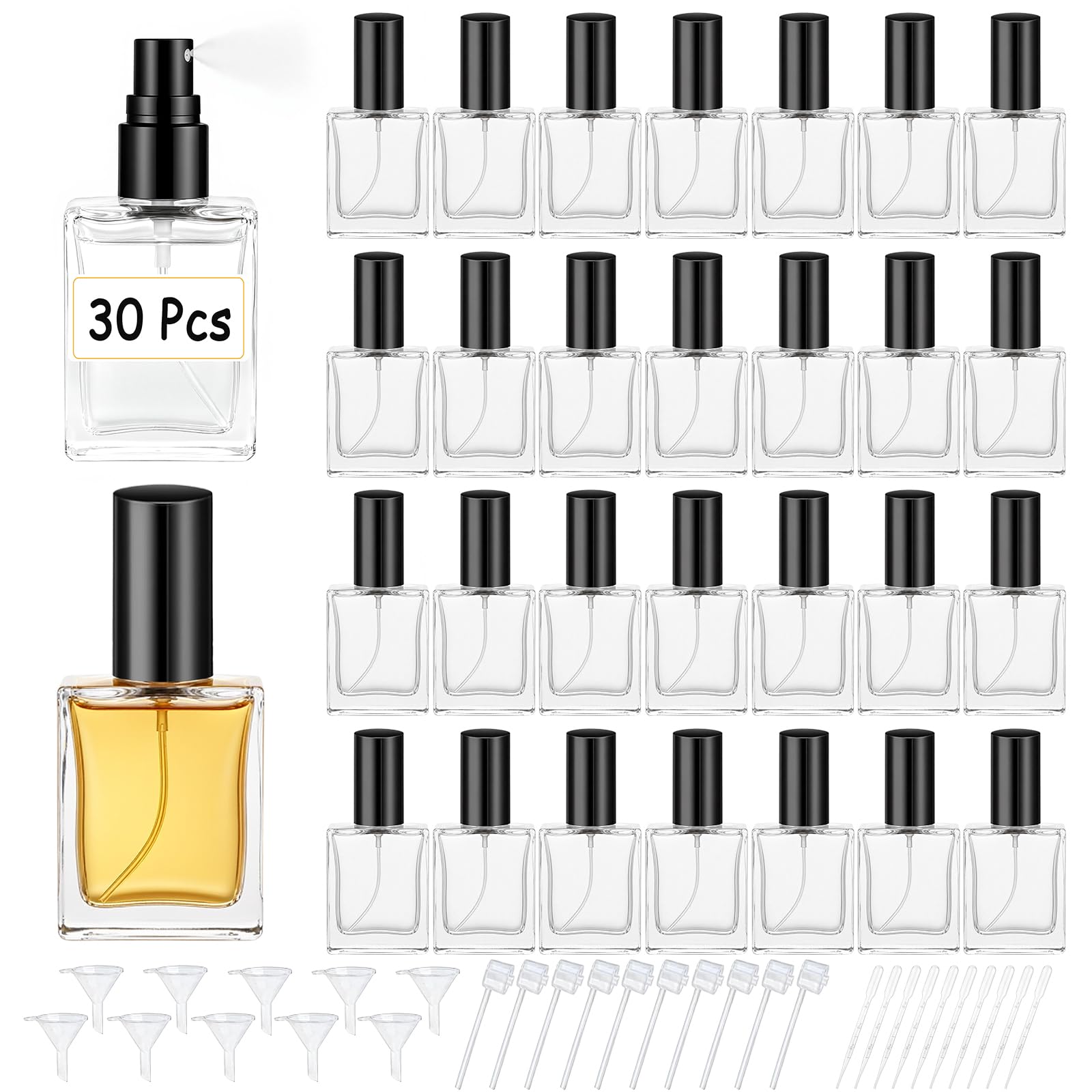 High quality 30 15ml clear gla - Perfume Atomizer Travel recension och pris