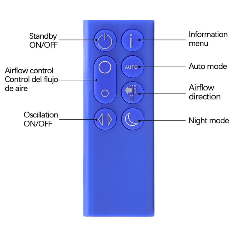 【A43M】Replacement Remote Contr - Dyson Fan Pure Cool recension och pris