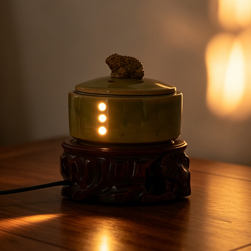 Ceramic Electronic Incense Bur - Home Fragrance Oils For Oil Burners recension och pris