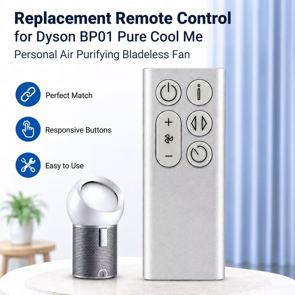 Replacement Remote Control for - Dyson Fan Pure Cool recension och pris