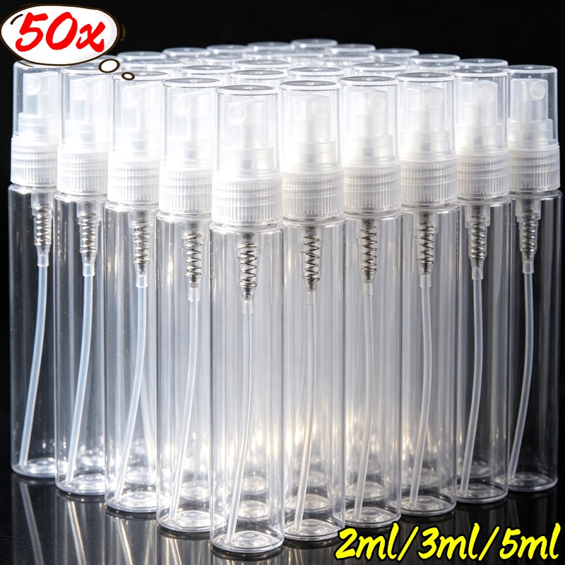 50/10x Mini Perfume Spray Bott - Perfume Atomizer Travel recension och pris