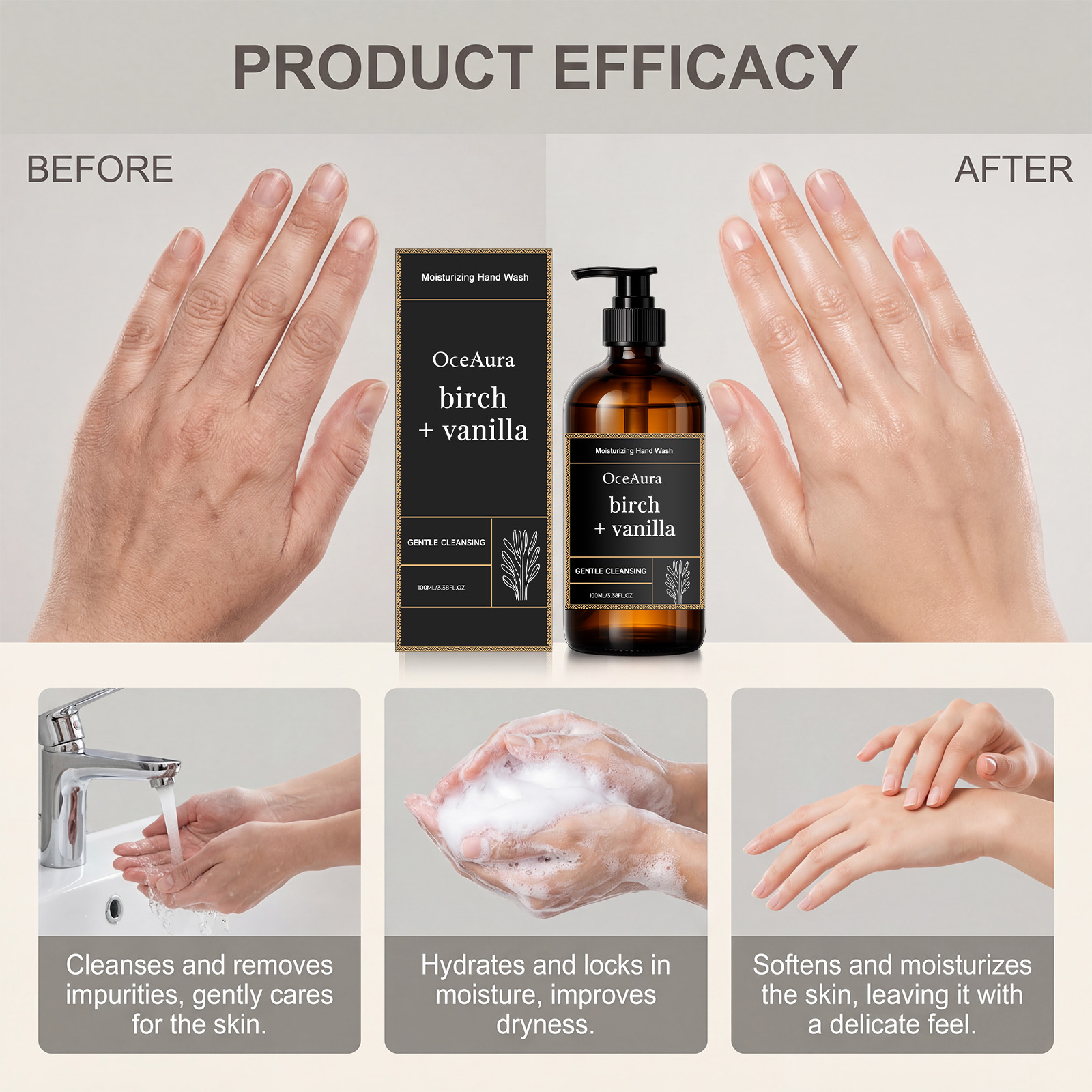 Moisturizing Hand Wash Vanilla - Lavender Pillow Spray recension och pris