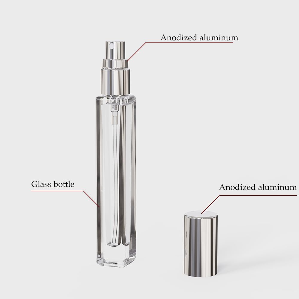 5-Piece Cologne Atomizer Empty - Perfume Atomizer Travel recension och pris