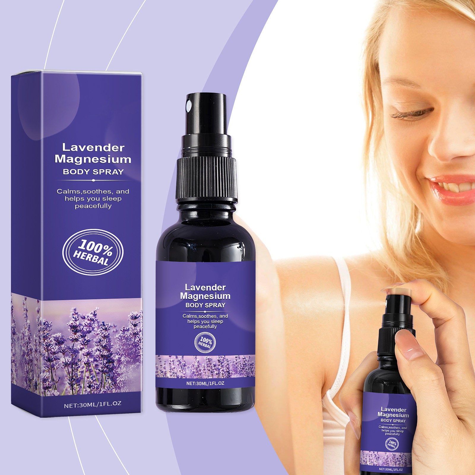 Lavender Sleep Spray 30ml Arom - Lavender Pillow Spray recension och pris
